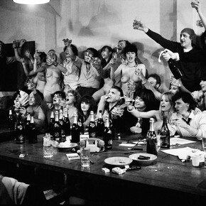 Bouclage Charlie Matin, 1981, Tirages photo noir et blanc, sur papier hahnemuehle, 24,4 x 35,5 cm, Éd.1/7 © Arnaud Baumann