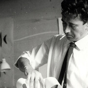 Cesare Leonardi, 1965 ca. Courtesy Archivio Architetto Cesare Leonardi.
