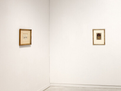 Wols, Wols. Collection Ewald Rathke, vue d'exposition. Avec l'aimable autorisation de la Galerie Karsten Greve