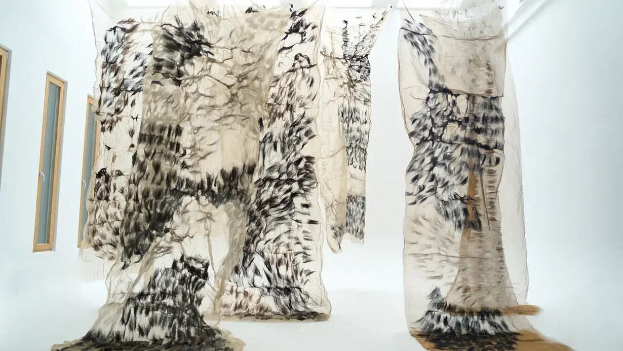 Olga Tarasova, The other side, exhibition view. Courtesy of Erarta