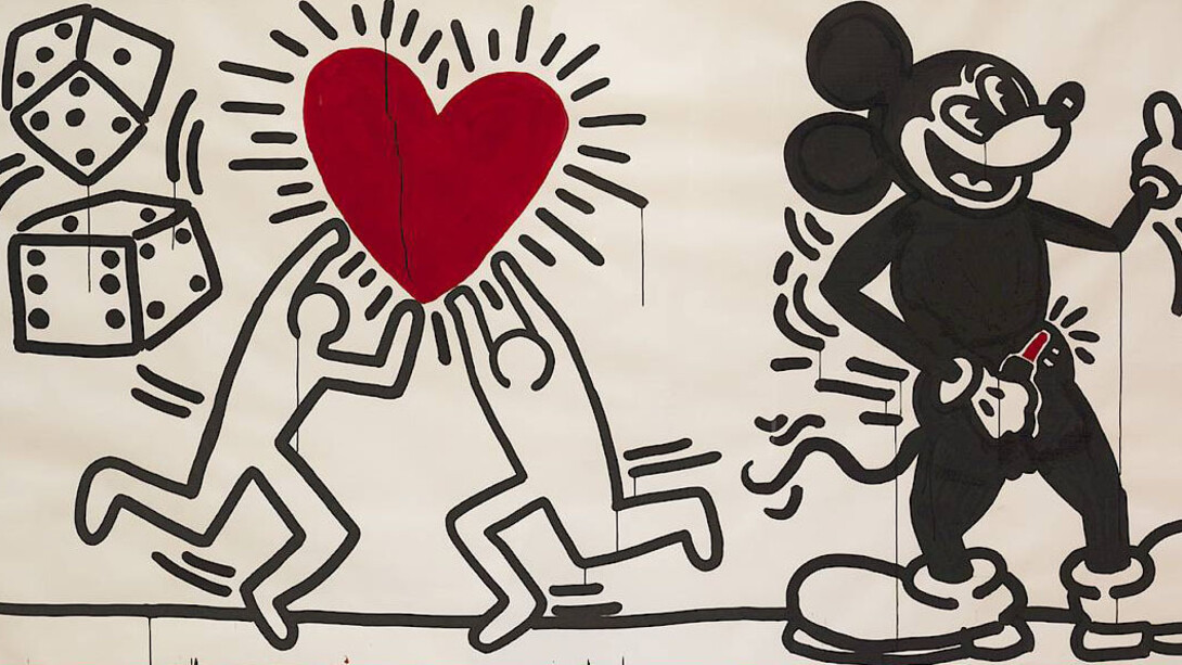 Keith Haring. Courtesy of Albertina