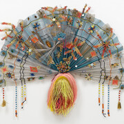 Lynda Benglis, Zanzidae: Peacock Series, 1979, Wire mesh, enamel, glass and plastic, Image: Courtesy the artist and Cheim & Read, New York
