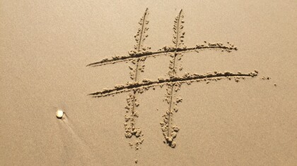 Hashtag en la arena (suena bien como título de una película)