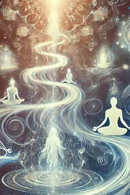 Spiritual Releam, AI made image of Tantra