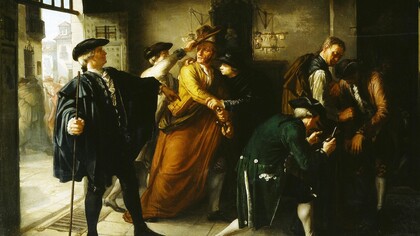 "Un episodio del motín de Esquilache" (1864), José Martí y Monsó