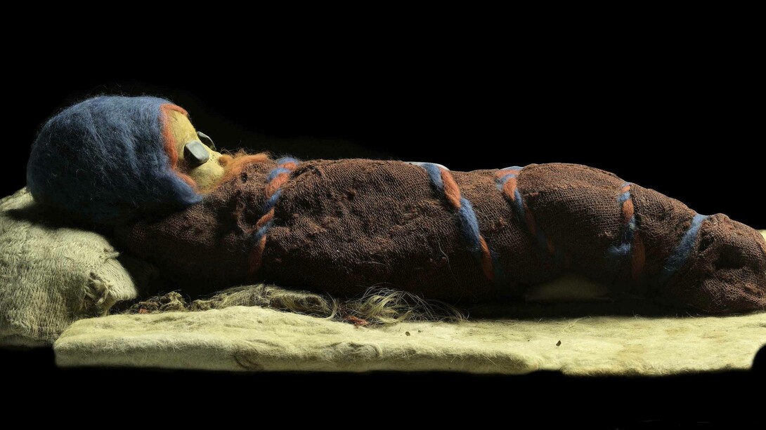 Infant mummy circa 1000 BC