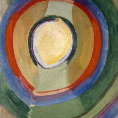 Robert Delaunay, Formes circulaieres, Lune No 2, 1913