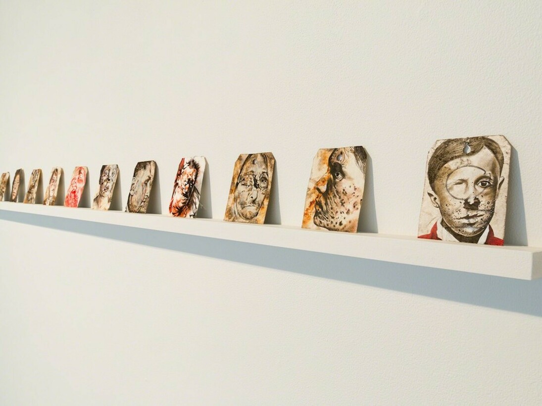 Eric Stotik. Set, Exhibition view. Courtesy of Russo Lee Gallery 
