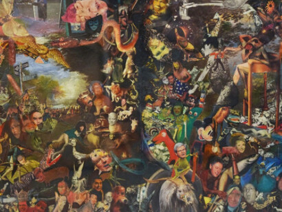 Martin Cohen Dreamscape #4. Courtesy of the artists and Fountain House Gallery