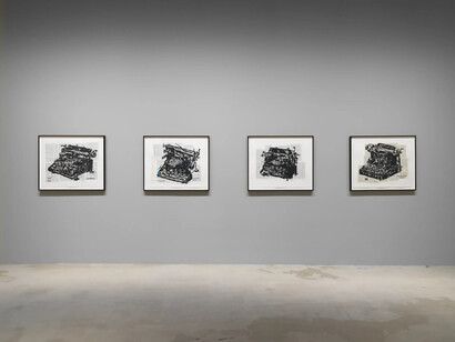 William Kentridge, A natural history of the studio, exhibition view. Courtesy of Hauser & Wirth Gallery