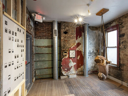 Luke Stettner, State of the sky, exhibition view. Courtesy of Mattress Factory