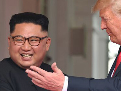 Trump and Kim Jong Un