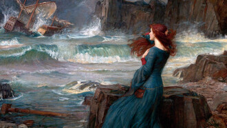 John William Waterhouse- Miranda, The Tempest
