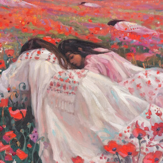 Kate Tov, Lullaby for the lost (detail), 2025. Courtesy of Eleanor Harwood Gallery