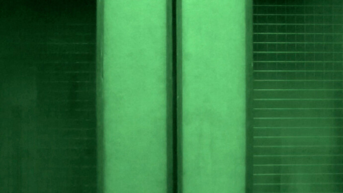 False Memory Archive: Looped Night Vision footage of Freud’s personal lift at the Freud Museum London © A.R. Hopwood