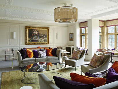Foxhill Manor, living room