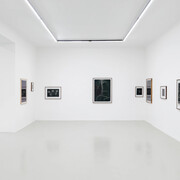 Maximilian Prüfer, Nebenlinien – 15 Jahre Naturantypie, ausstellungsansicht. Mit freundlicher genehmigung der Galerie Kandlhofer