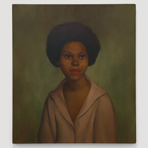 John Currin, Untitled, 1990, Oil on canvas, 87.6 x 77.5 cm, 34 1/2 x 30 1/2 in