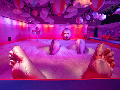 Bubble planet: an immersive experience. Courtesy of Fever