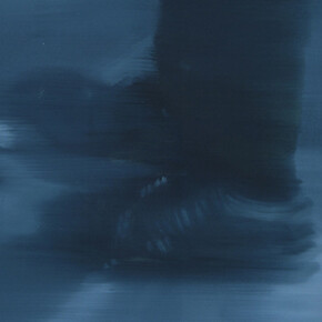 Katherine Spindler, Sound, 2017, oil on Fabriano Tela. Courtesy of Barnard Gallery 