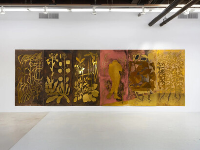 Alicja Biała and Diana Orving, The mushroom at the end of the world, exhibition view. Courtesy of Carvalho Park
