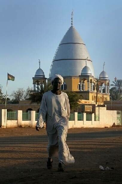 Omdurman, la tomba del Mahdi, leader della rivolta contro l'occupazione turco-egiziana