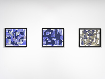 Yves Zurstrassen, Blooming, vue d'exposition. Avec l'aimable autorisation de Ceysson et Galerie Bénétière
