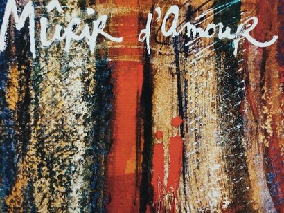 Murir d’amour oil on Canvas by Déborah Chock (2020)