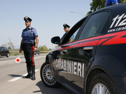 Un posto di blocco
