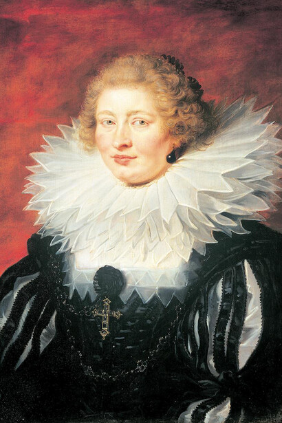 Peter Paul Rubens, Portrait of Madame de Vicq, 1625. Courtesy of Tel Aviv Museum of Art