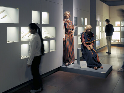 A glance around the exhibition “Stone Age, Celts, Romans”
© Bernisches Historisches Museum, Bern. Photograph Christine Moor