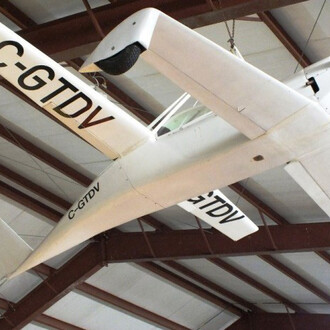 Rutan “Quickie”. Courtesy of British Columbia Aviation Museum