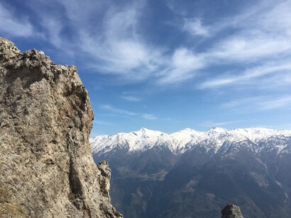 Da duemila metri di altezza la vista spazia sull'Alta Val Susa