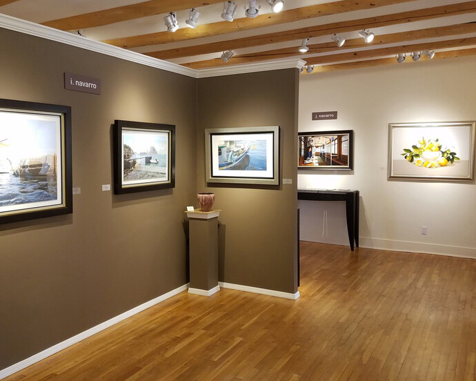 Oil & Water, Exhibition view. Courtesy of Gallery 901