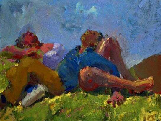 Kevin Sinnott, Sleep, Kevin Sinnott, Oil on linen, 2012, 56 x 70 cm