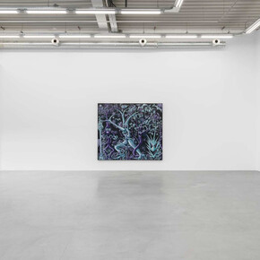 Kenny Scharf, Jungle jungle jungle, exhibition view. Courtesy of Almine Rech 