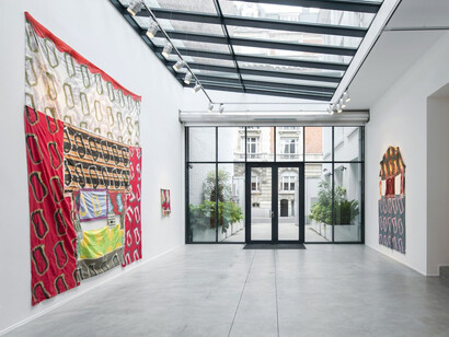 Claude Viallat. Courtesy of Galerie Templon