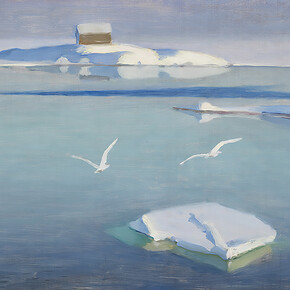 Väinö Blomstedt, Winter's Day, 1896, Finnish National Gallery, Ateneum Art Museum