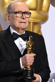 Ennio Morricone riceve il premio Oscar nel 2016