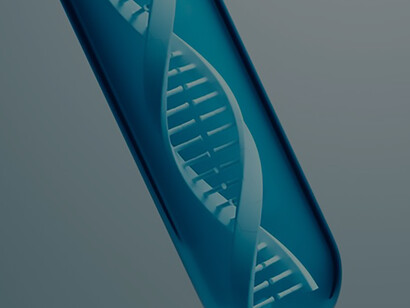 DNA representation with human cells; DNA remains constant since birth
