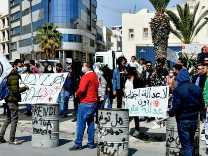 Manifestation à Soussa