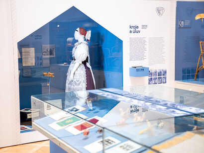 With the code ÚLUV, exhibition view. Courtesy of Ethnographic Museum of the National Museum