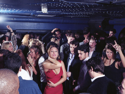 Mark Neville, The dance floor at Boujis Nightclub, South Kensington, 2011, C-type print, Paper 120 x 154 cm, Image 101 x 135 cm, Edition of 5, © Mark Neville, courtesy of the artist and Alan Cristea Gallery