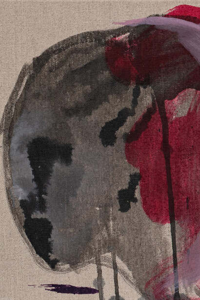 Lucy Stein, Lunulae (detail), 2025. Courtesy the artist and Galerie Gregor Staiger, Zurich/Milan