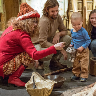 Pawnee Earth Lodge. Courtesy of Field Museum