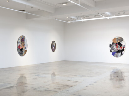 David Shrobe. Walk the Air, installation view. Courtesy of Steve Turner