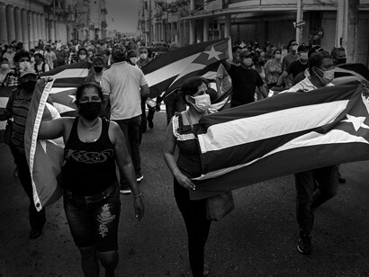 Las manifestaciones se llevaron a cabo entre el 11 y el 17 de julio, las mismas han sido descritas como las más grandes contra el gobierno desde el «Maleconazo» de 1994