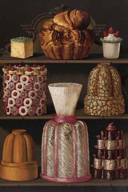 Jules Gouffé, Le livre de patisserie, 1873, Pl. II. Courtesy of Kunstmuseum 