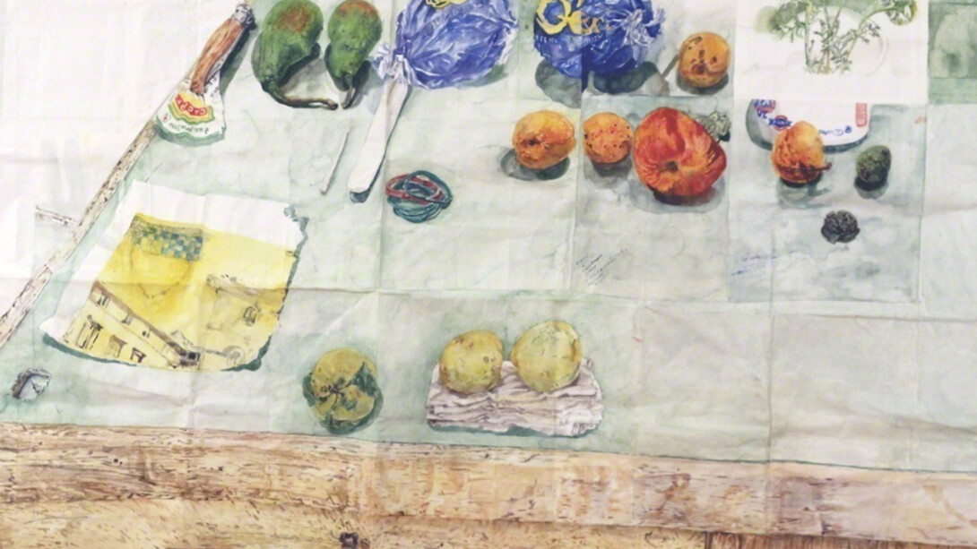 Tables and pills and things. Courtesy of Pierogi 