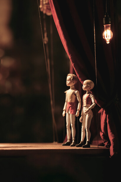 El padre de Verónica disfrutaba cortando leña de los mismos árboles que estaban en su jardín y seleccionaba la madera como si estuviera eligiendo la fruta más madura, la mejor era la que usaba para crear sus títeres